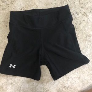Black Under Armour Volleyball Spandex.
